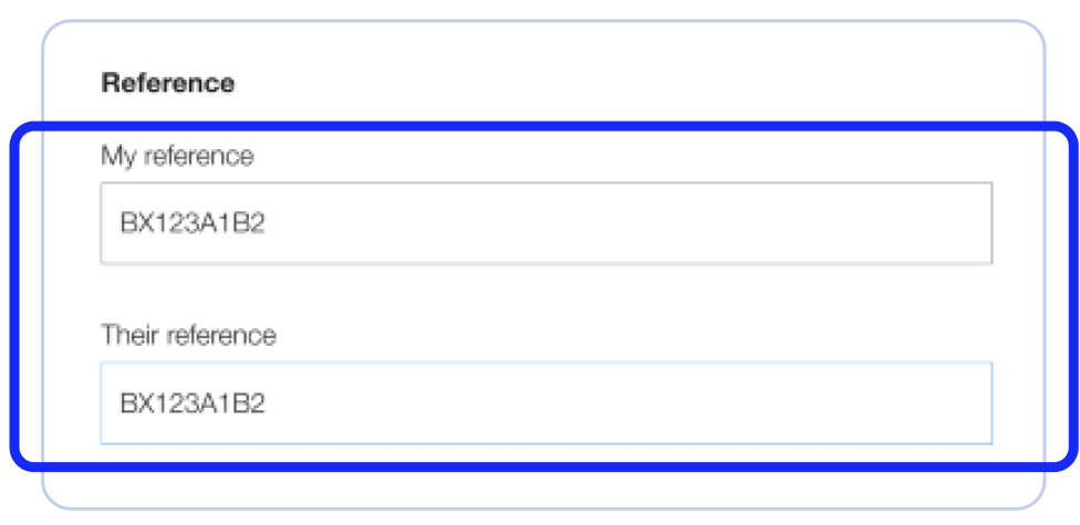 screenshot showing Luno deposit references on TymeBank