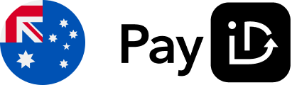 Australian flag with PayID logo