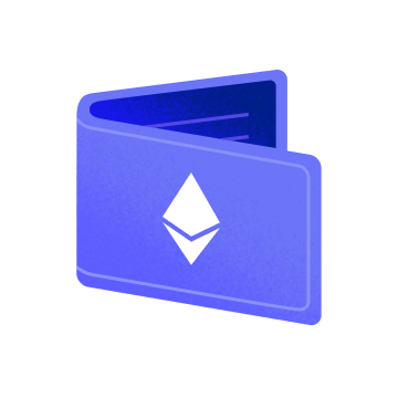Luno crypto wallet with the Ethereum logo on it