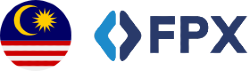 Malaysian flag and FPX logo